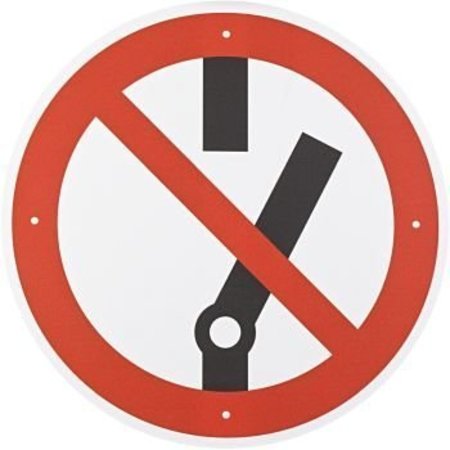 STAHLWILLE TOOLS VDE prohibitory sign Ø 200 mm 77030706